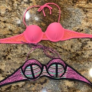 Set Of 2 Bikini Tops !!